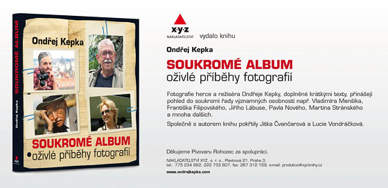 plakátek kniha Soukromé album